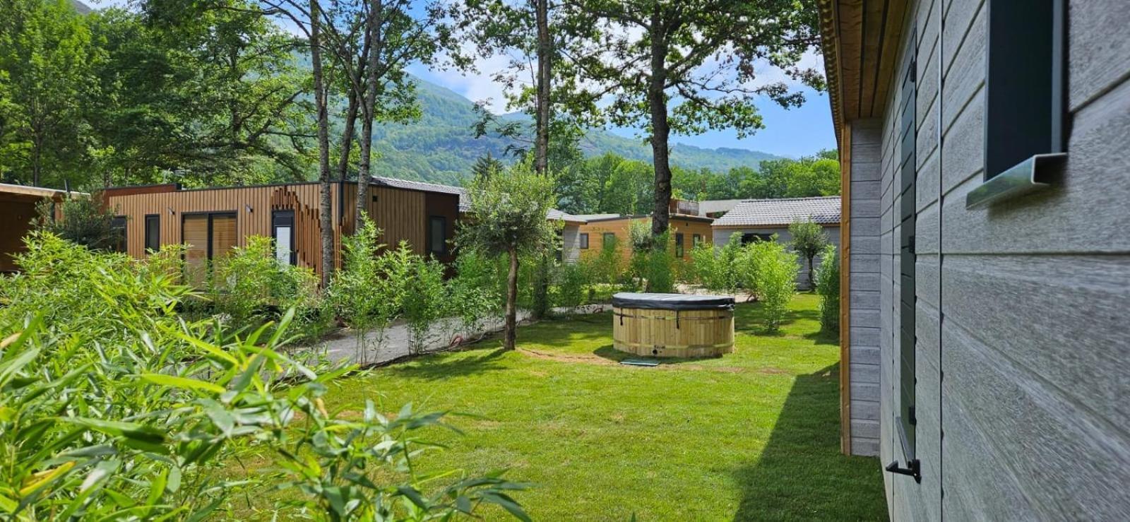 Camping Paradis La Marmotte 옥스레테르메스 외부 사진