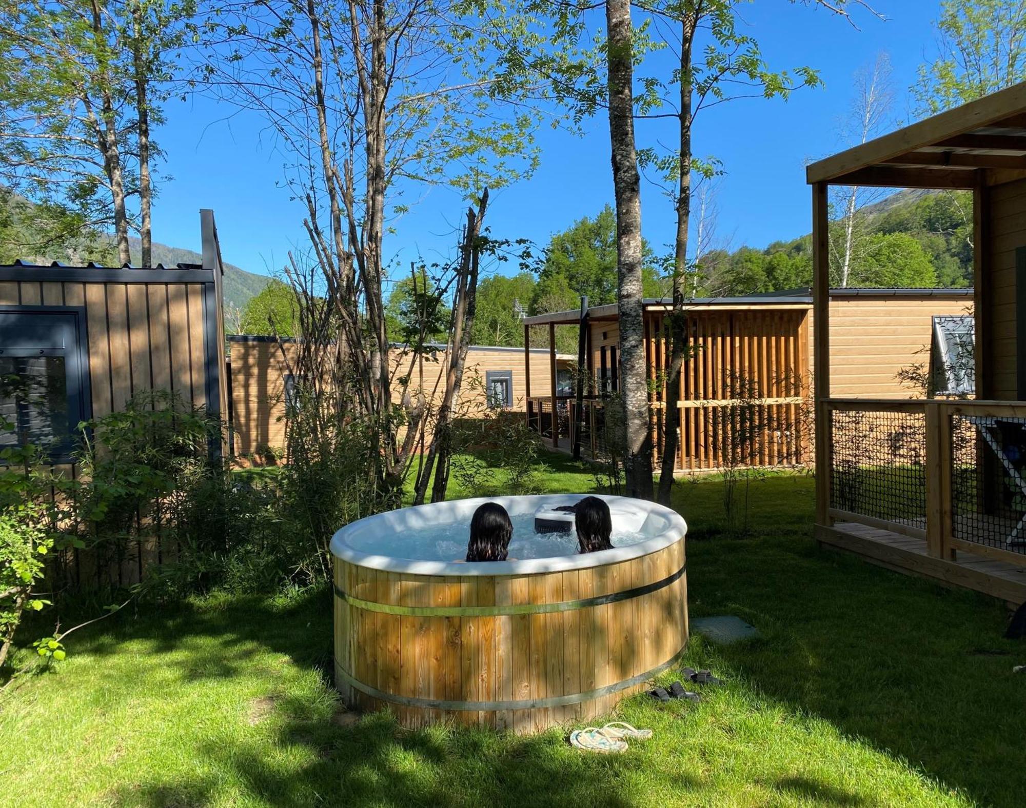 Camping Paradis La Marmotte 옥스레테르메스 외부 사진